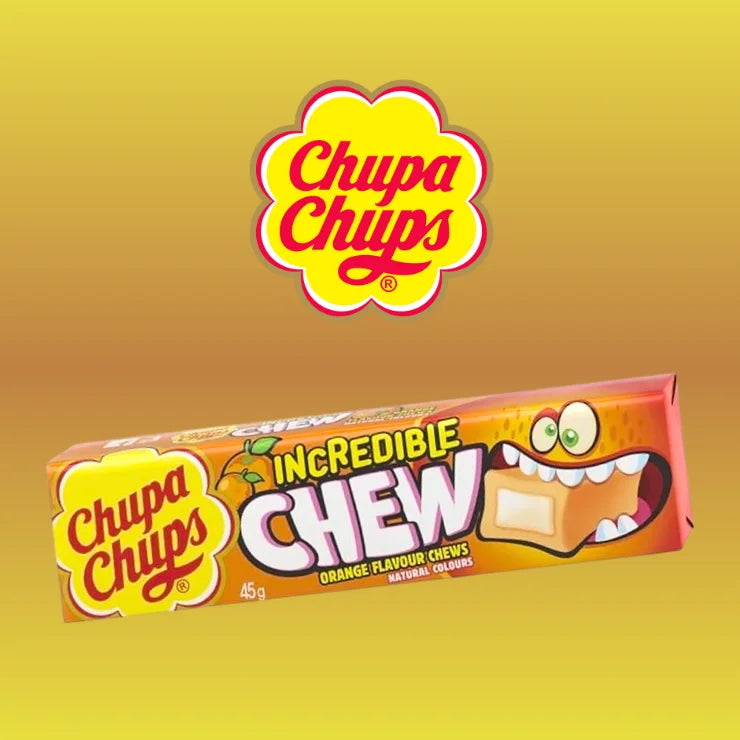 Chupa Chups Incredible Chew Orange