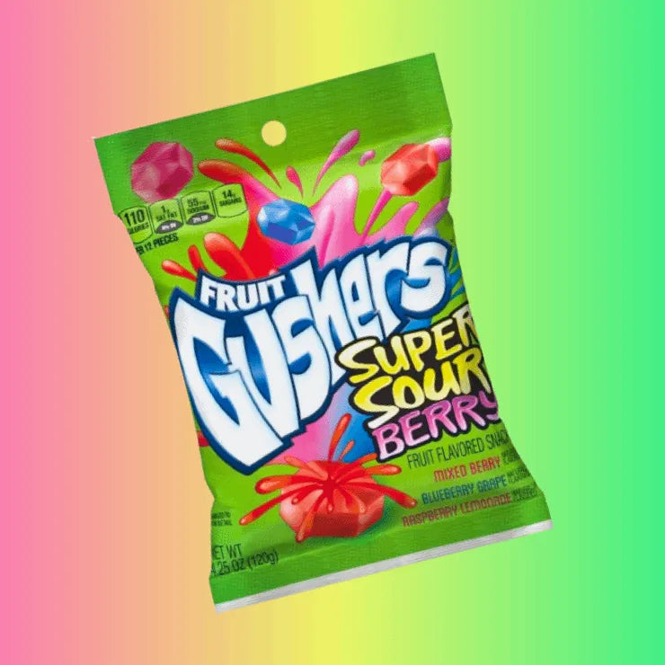 Fruit Gushers Super Sour Berry