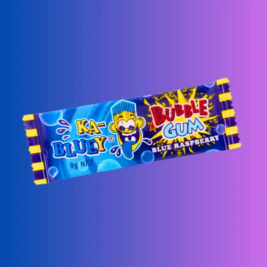 Ka-Bluey Blue Raspberry Bubble Gum Stick