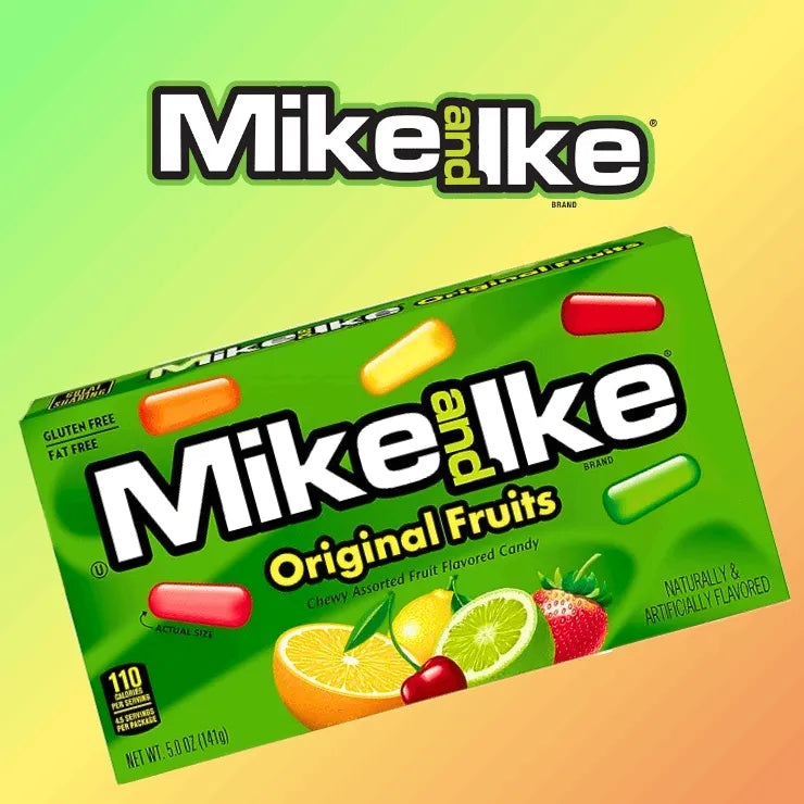 Mike and Ike Original Fruits Theatre Box 141g | Lolly Haven