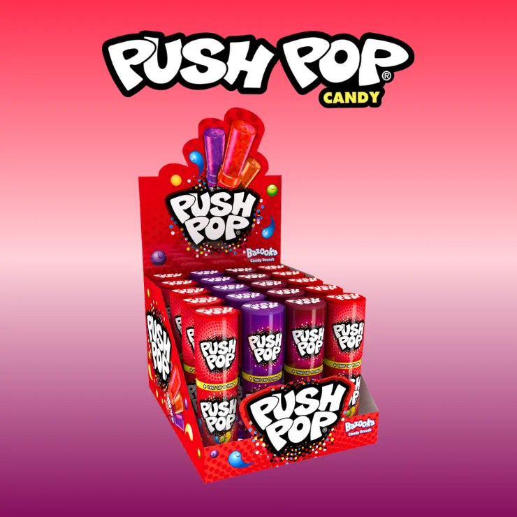 Push Pop Candy Lollipops Bulk