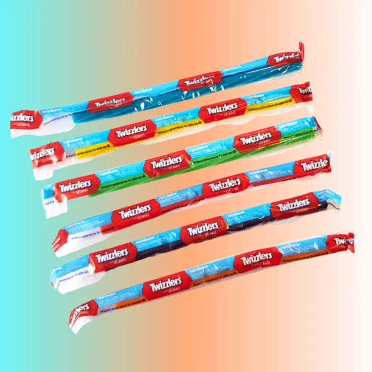 Twizzlers Rainbow Candy Straws