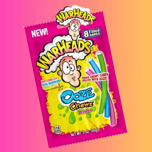 Warheads Ooze Chewz Ropes