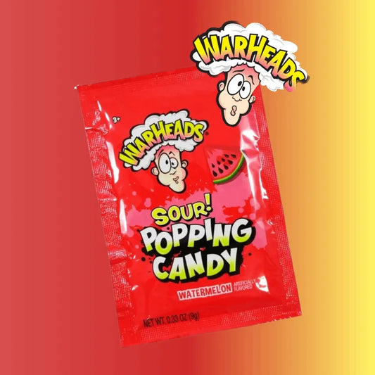 Warheads Sour Popping Candy Watermelon