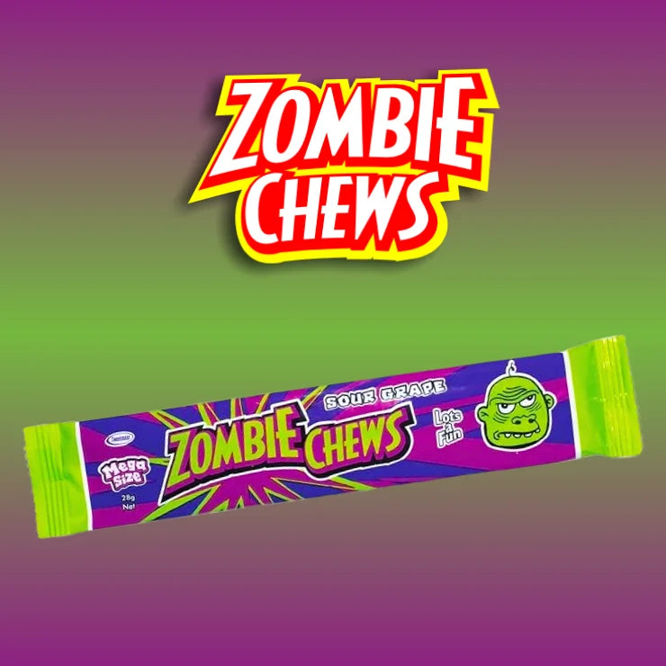 Zombie Chews Sour Grape